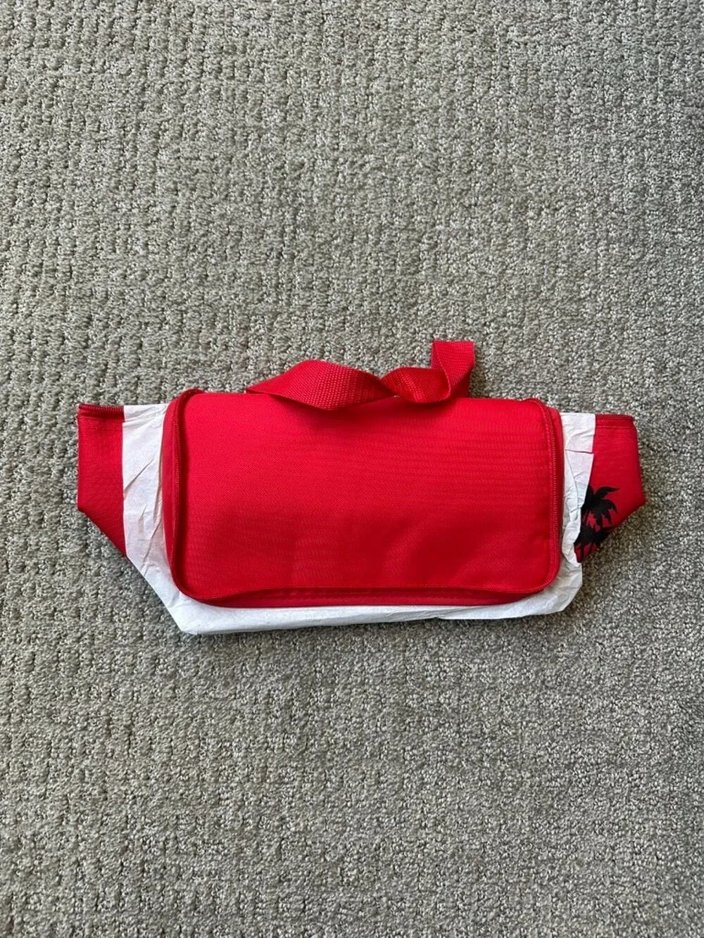 Trader Joes Mini Insulated bag RED
